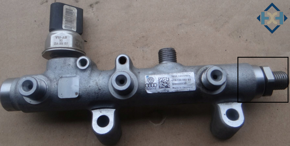 pressure regulating valve for fuel rail 059130089BS CDUC 3.0 TDI pressure_regulating_valve_for_fuel_rail_059130089BS_CDUC_3.0_TDI