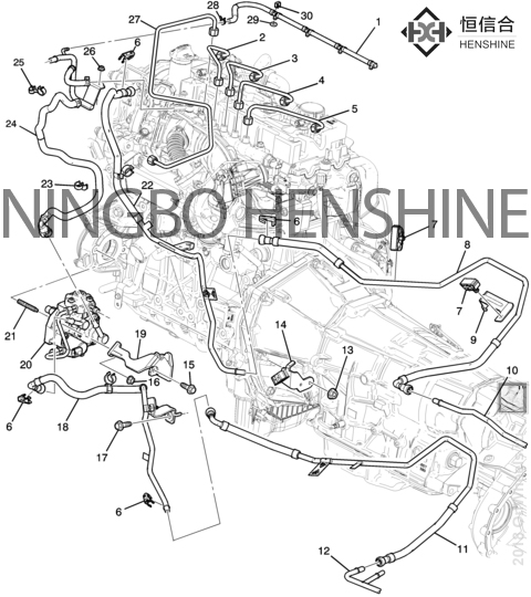 Figure-1-Exploded-Diagram-of-Chevrolet-TrailBlazer-LT4-2.8L-Injection-Pump-294000-1684-SCV-control-valve-55593780