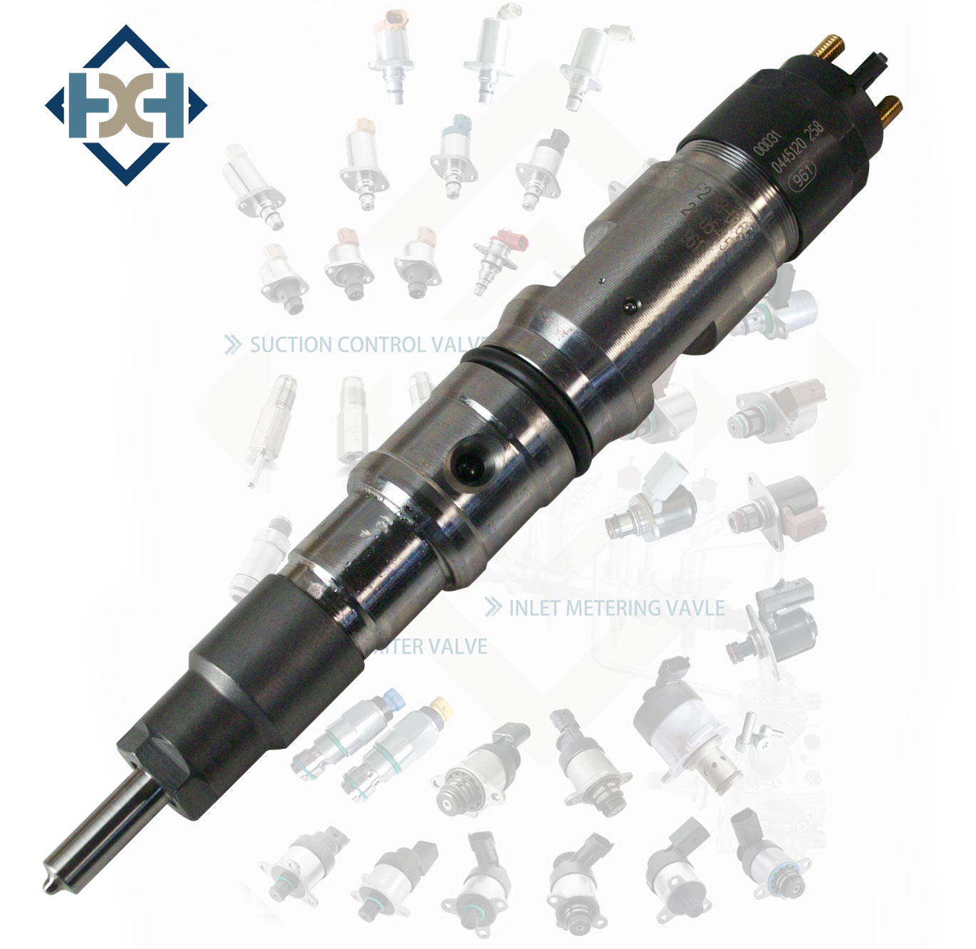 Fuel_Injector_Assy-400903-00036-0445226107-Doosan_DX340LC