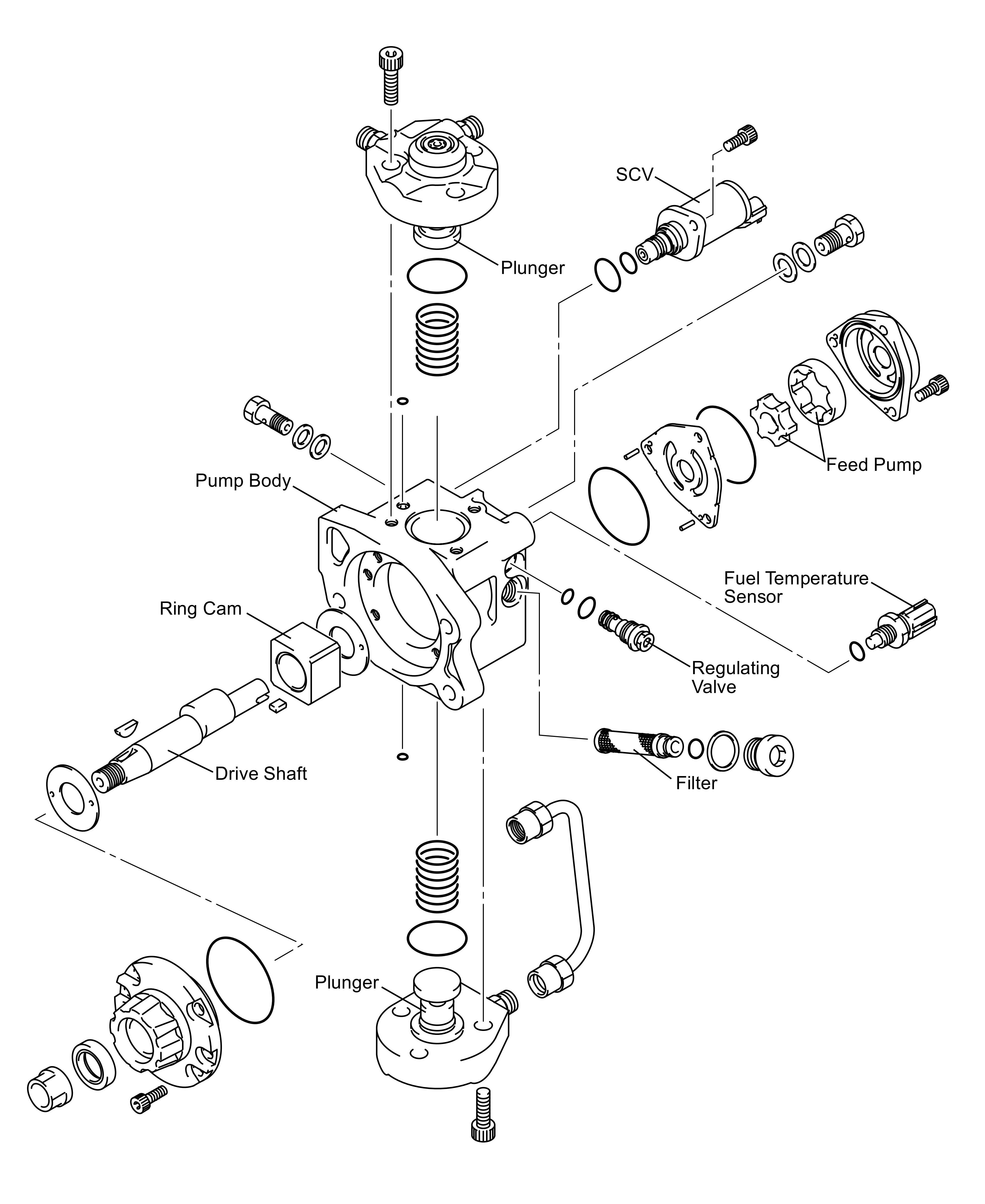 29420-02750 VALVE ASSY SUCTION Denso INJECTION PUMP 29400-01190 ISUZU OE 8-97386-557-4