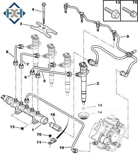 1920NL-Pressure_Limiter_Valve-Exploded_View-COMMON_RAIL_ASSY-FUEL_SYSTEM-CITROEN_1570P1